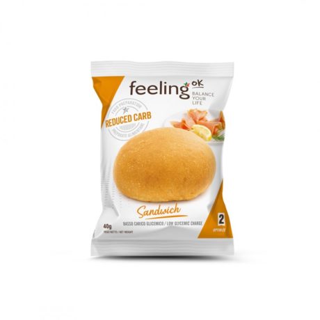 Sandwich με φυτικές ίνες keto-friendly FeelingOk 40g