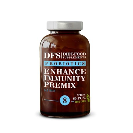 Enhance immunity premix Probiotics (Προβιοτικά για Θωράκιση Του Ανοσοποιητικού Συστήματος) Diet Food 60caps