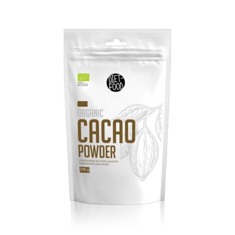 Bio Κακάο σε σκόνη ακατέργαστο RAW Diet Food 200g