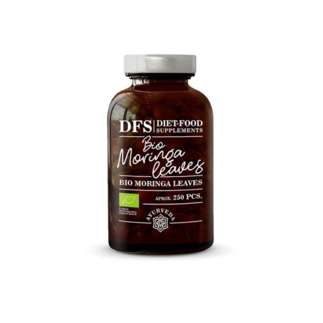 Βιολογικά φύλλα Moringa 490mg Diet Food 250tabs