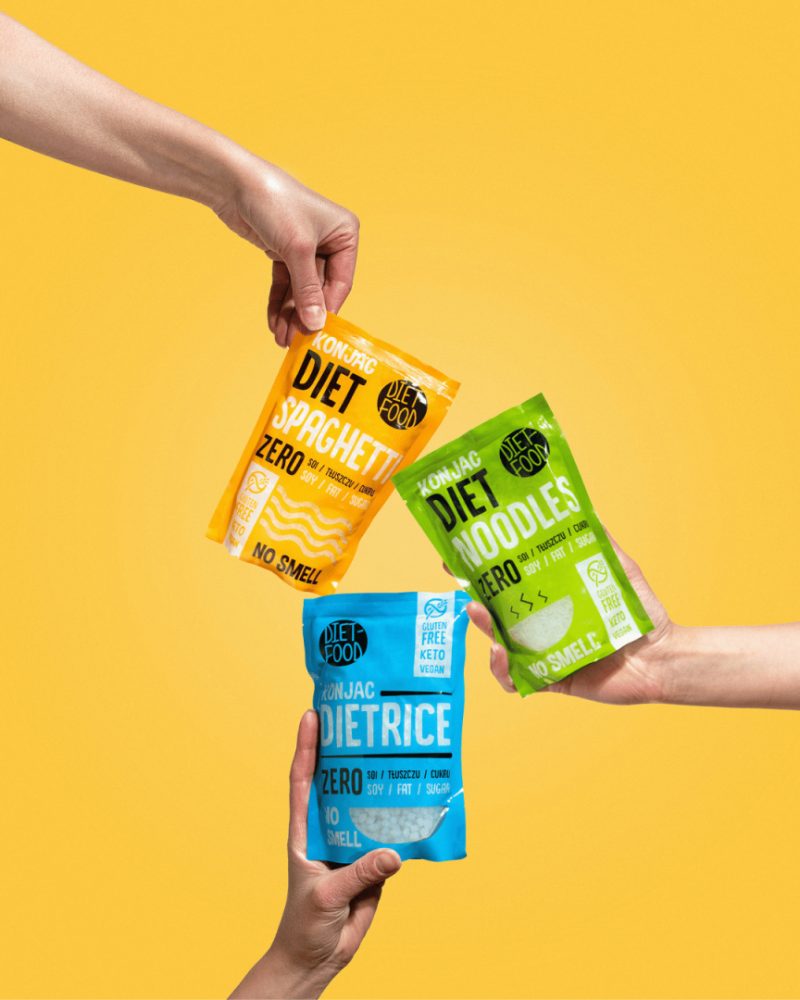 Ρύζι από Konjac Diet Food Keto-Friendly 200g