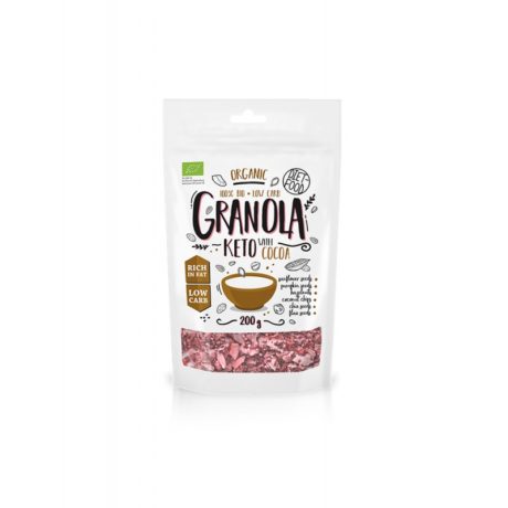 Βιολογική Granola Keto με κακάο Diet Food 200g