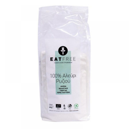 Αλεύρι Ρυζιού χωρίς γλουτένη 500g Eat Free Bio