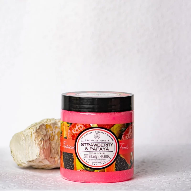 Strawberry & Ρapaya Sugar Scrub 550gr