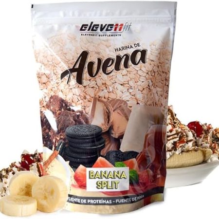 Pligoyri vrwmis (oatmeal) geysi – Banana Split Xwris Zaxari Eleven Fit 1 kg