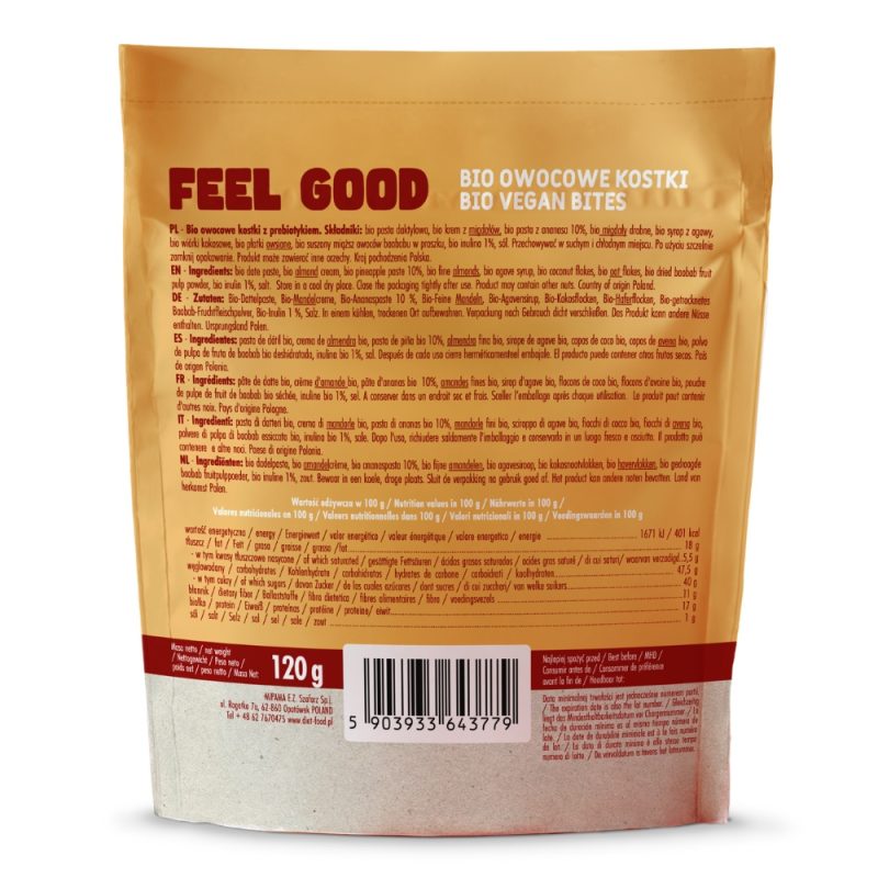 ΜΠΟΥΚΙΕΣ FEEL GOOD FRUITS +PREBIOTICS VEGAN ...