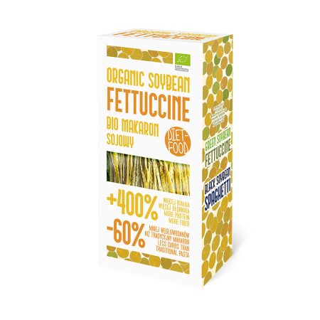 Βιολογικά ζυμαρικά - fettuccine από σόγια 100% Lower Carbs Diet Food 250g