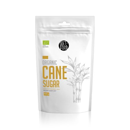 Βιολογική ζάχαρη από ζαχαροκάλαμο Diet Food 400g