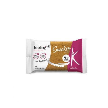 Πρωτεϊνικό Mini Snacker Πάπρικα-Ντομάτα Low Carb FeelingOk 50g