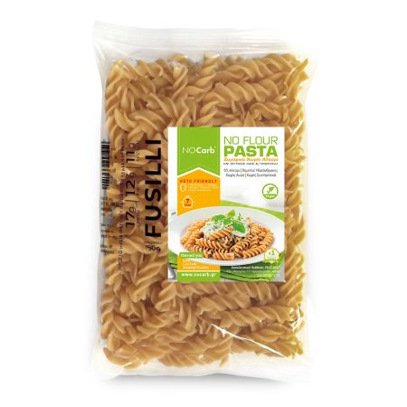 Ζυμαρικά χωρίς αλεύρι No Flour Pasta Fusilli NoCarb 150g